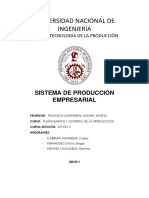 Sistema de Producción Empresarial