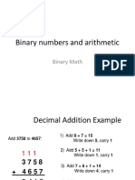 Binary Numbers and Arithmetic