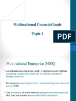 International Finance Chapter1