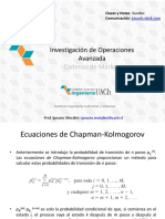 7 - Cadenas de Markov Largo Plazo