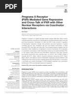 Pregnane X Receptor (PXR) - Mediated Gene Repression and Cross-Talk of PXR With Other Nuclear Receptors Via Coactivator Interactions