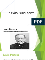 5 Famous Biologist