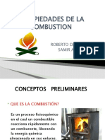 Propiedades de La Combustion Mia