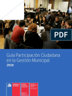 Guía de Participación Ciudadana en La Gestión Municipal