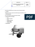 Instructivo de Trompo Mezclador