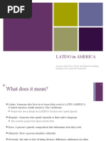 Latino in America: Answers About Race, Roots, and Spanish-Speaking Heritage in The American Continents