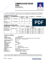 Curriculum Vitae Prabir Biswas: Objective