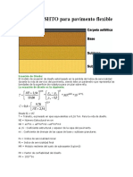 Método AASHTO para Pavimento Flexible