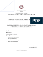 Sistemas de Drenagem de Águas Residuais Pluviais e Domesticas de Luanda