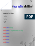 File Extraction in Kali Linux