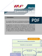 2-Gammes de Maintenance Preventive