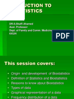 1 Introduction To Biostatistics