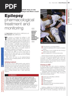 Epilepsy: Pharmacological Treatment and Monitoring