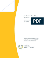 Health Wellbeing Final Report