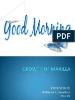 Growth of Maxilla