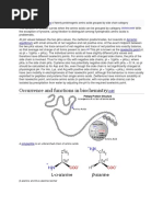 Occurrence and Functions in Biochemistry: Dynamic Equilibrium Isoelectric Point