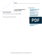 Optimizing Piezoelectric and Magnetoelectric Responses On Cofe O /P (Vdf-Trfe) Nanocomposites