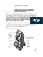 Estación Total y Distanciometro