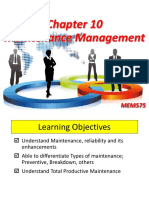 Chapter 10 Maintenance Management