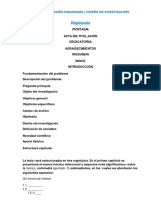 Protocolo de Investigación Machote 3 Formatos Lucerito