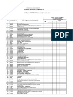 Form Self Assessment Diagnosa Non Spesialistik Kompetensi 4A