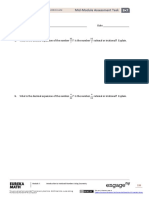 Math g8 m7 Mid Module Assessment