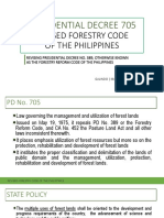 Presidential Decree 705: Revised Forestry Code of The Philippines