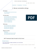 SQL Server Connection Strings