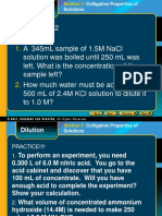 Colligative Properties