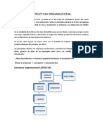 Estructura Organizacional Latesa