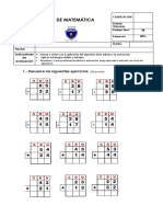 Prueba de Matematicas Sumas y Restas