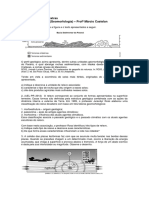 Lista de Exercícios Extras Geografia Do Brasil (Geomorfologia) - Profº Márcio Castelan