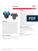 Honeywell Sensing Micro Switch TP Rocker Product Sheet 005438 1 en