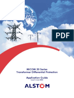 Transformer Differential Protection. Application Guide - Autores Varios - Editorial Alstom - 2003