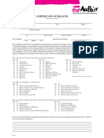 Certificate of Health PDF