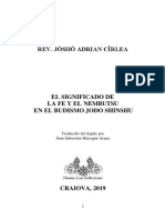 El Significado de La Fe y El Nembutsu en El Budismo Jodo Shinshu 