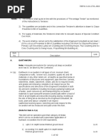 Bill of Quantities