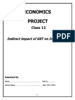 Indirect Impact of GST On Income Tax