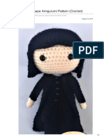 Daisyandstorm Com-Free Severus Snape Amigurumi Pattern Crochet