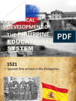 Philippine History of Education