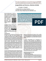 Synthesis of Nanoparticles An Overew, A Review Article