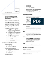 Financial Accounting and Reporting 1 and Income Taxation