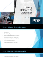 Peso y Balance de Aeronaves TMA