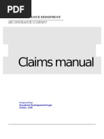 Claims Manual - Property Insurance