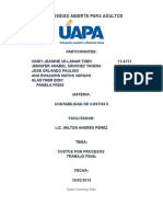 Contabilidad de Costos II - Trabajo Final Grupo 4