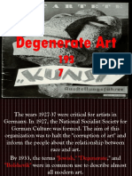 Degenerate Art