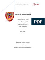 Informe N 3 Velocidad de Congelación y Calidad