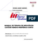 Manual de Terapia de Infusión