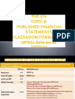 Revision of Published Accounts Format With Selected Mfrs Reference-May2019