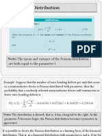 The Poisson Distribution: Are Both Equal To The Parameter L